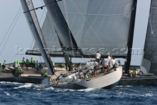 The Maxi Yacht Rolex Cup 2008, one of the main events on the yachting calendar, in Porto Cervo Sardinia