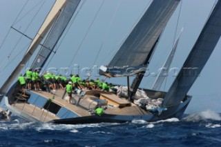 The Maxi Yacht Rolex Cup 2008, one of the main events on the yachting calendar, in Porto Cervo Sardinia
