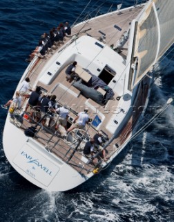 Porto Cervo, 11/06/09.  Loro Piana Superyacht Regatta 2009 . boat: FAREWELL owner: GOLDEN SAIL YACHT SRL / A.M. RINALDI type: SW 100 .