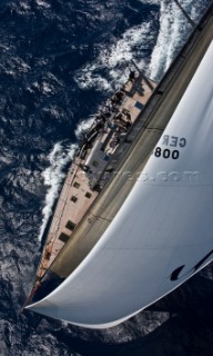 Porto Cervo, 11/06/09.  Loro Piana Superyacht Regatta 2009 . boat: Y3K owner: CLAUS-PETER OFFEN type: WALLY 100.