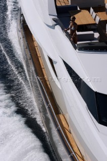Onboard the superyacht Peri Quantum 29 cruising in Turkey