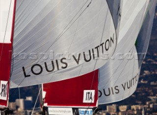 Nice, 11/11/09. Louis Vuitton Trophy Nice C™te dÕAzur. Azzurra vs French Spirit.