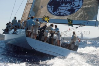 Maxi Yacht Rolex Cup 2009 is the best maxi sailing regatta in the calendar, featuring dramatic action and big sailing and racing boats on the blue water of Costa Smeralda
