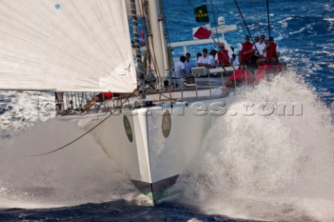 Maxi Yacht Rolex Cup 2009 VISIONE Sail n GER 5200 Nation GER Owner Hasso Plattner Model baltic 147