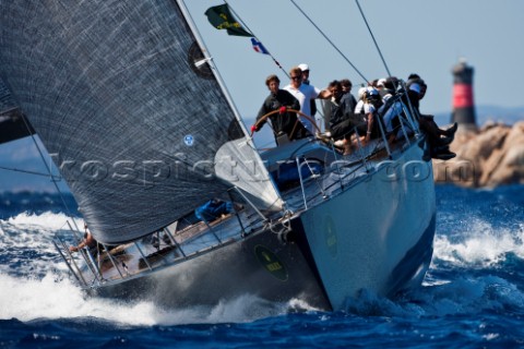 Maxi Yacht Rolex Cup 2009 J ONE Sail n GBR 7077 Nation GBR Owner JeanCharles Decaux Model wally 77
