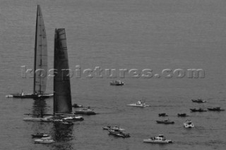 Alinghi 5 and BMW Oracle - 33rd Americas Cup