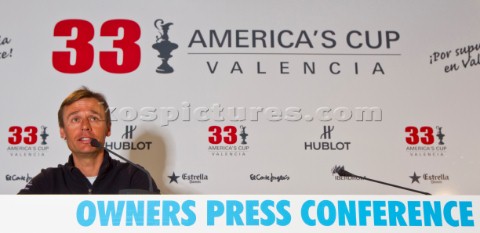 Valencia 2610Alinghi5 33rd Americas Cup33rd Americas Cup Owners Press ConferenceErnesto Bertarelli  