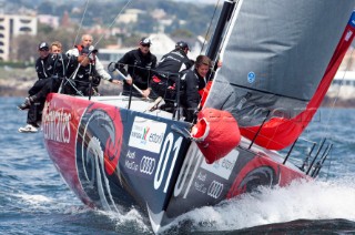 Emirates Team New Zealand. Race four of the Trophy of Portugal MedCup Regatta. 13/5/2010