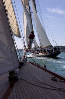 Onboard Tuiga at the Westward Cup 2010