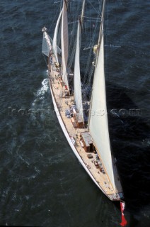 Classic two masted schooner Adela