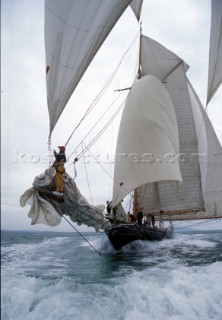 Classic two masted schooner Mariette