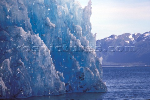 Iceberg Tracy Arm  Alaska 