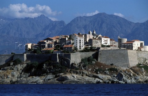 Port of Calvi Corsica Mediterranean