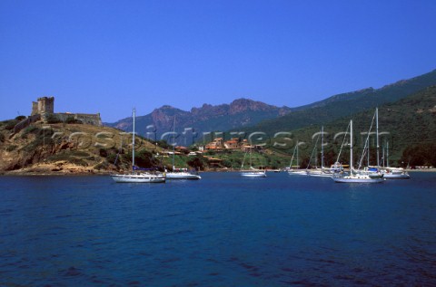 Girolata Harbour Corsica