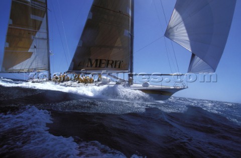 Merit in Fremantle during the 1993  1994 Whitbread Round the World Race