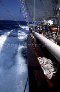 Maxi Yacht Rolex Cup 1995. Porto Cervo, Sardinia.