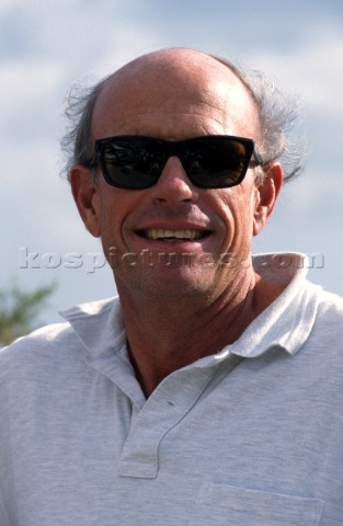 Maxi Yacht Rolex Cup 1995 Porto Cervo Sardinia Americas Cup tactician Tom Whidden of North Sails