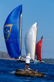 Maxi Yacht Rolex Cup 2001. Porto Cervo, Sardinia.
