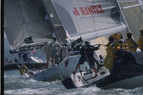 Rolex Commodores Cup 2002 The Solent Cowes Isle of Wight UK Three boat teams from around the world c