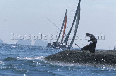 Rolex Commodores Cup 2002 The Solent Cowes Isle of Wight UK Three boat teams from around the world c