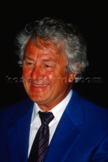 Hasso Plattner, President of SAP and owner of maxi yacht Morning Glory. Maxi Yacht Rolex Cup 2000. Porto Cervo, Sardinia.