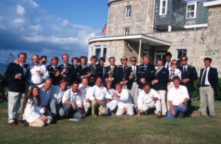 Rolex Commodores Cup 1996. The Solent, Cowes, Isle of Wight, UK. Three boat teams from around the world compete for the coveted RORC trophy. The event is hosted by the Royal Yacht Squadron.