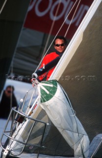 Rolex Farr 40 Worlds 2001. The Solent, Cowes, Isle of Wight, UK.