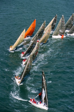 Rolex Farr 40 Worlds 2001 The Solent Cowes Isle of Wight UK