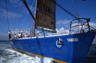 Whitbread 60 Yamaha racing in the Whitbread Round the World Race now known as the Volvo Ocean Race