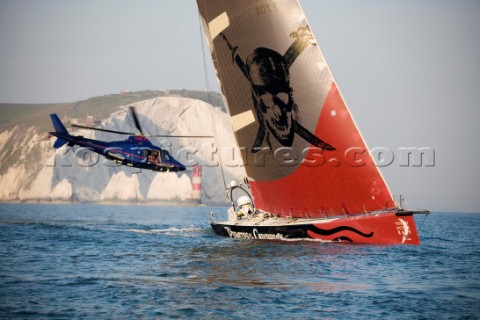 PORTSMOUTH UNITED KINGDOM  JUNE 2  Pirates of the Caribean lost her lead after the start and was fou