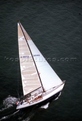 Baltic yacht Equity and Law during the Whitbread Round the World Race 1986 now known as the Volvo Oc