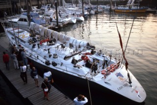 Lion New Zealand during the Whitbread Round the World Race 1986 (now known as the Volvo Ocean Race)