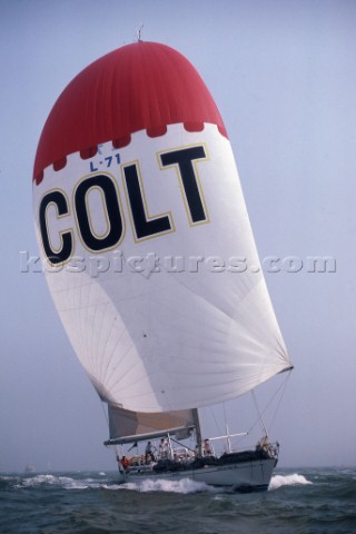 Swan Colt Cars during the Whitbread Round the World Race 1986 now known as the Volvo Ocean Race