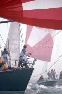 Lion New Zealnad during the Whitbread Round the World Race 1986 (now known as the Volvo Ocean Race)