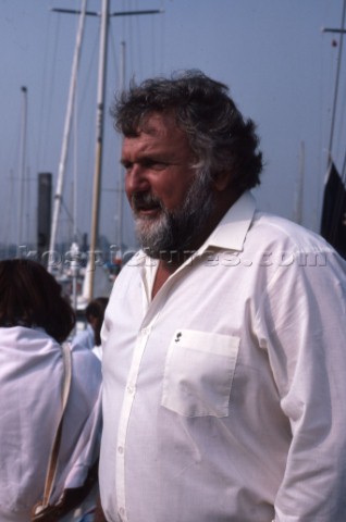 Skipper during the Whitbread Round the World Race 1986 now known as the Volvo Ocean Race