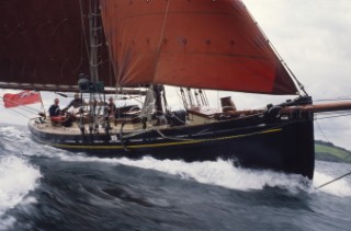 The classic Bristol Cutter Hirta owned by Tom Cuniliffe
