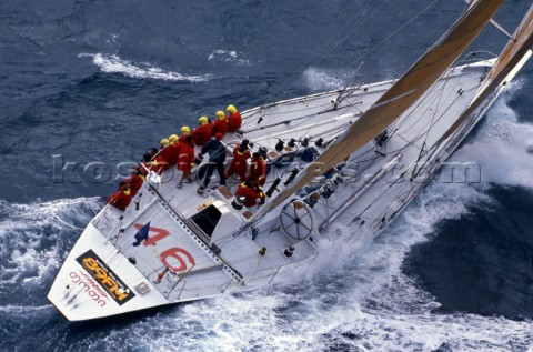 Fazisi during the Whitbread Round the World Race 1989  1990