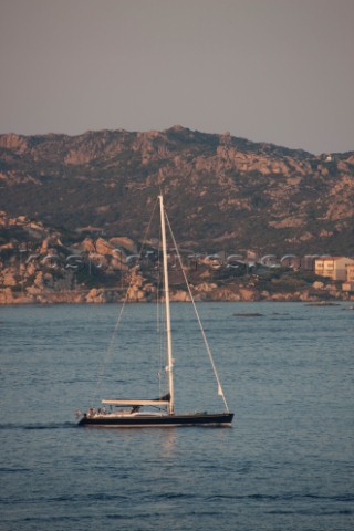 Superyacht in Sardinia Italy