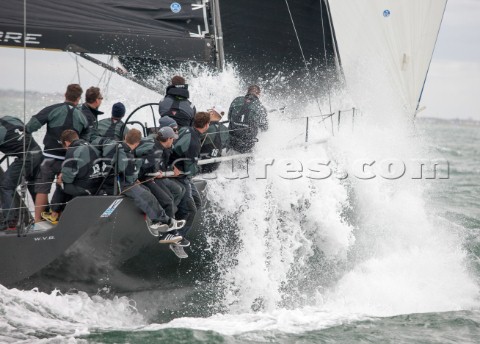 Tonnere racing in the Royal Yacht Squadron Bicentenary Regatta 2015  Cowes Isle of Wight UK