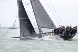 Sir Keith Mills racing on Invictus in the Royal Yacht Squadron Bicentenary Regatta 2015 - Cowes, Isle of Wight, UK