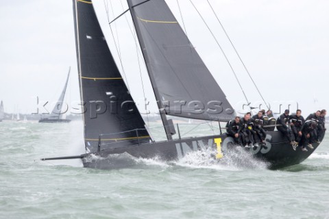 Sir Keith Mills racing on Invictus in the Royal Yacht Squadron Bicentenary Regatta 2015  Cowes Isle 