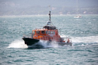 Coast guard boat  in the south of France