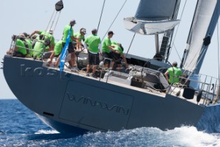 Win Win New Baltic who won the 2016 Superyacht Cup in Palma