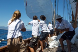 Onboard Naema, Superyacht Cup Palma 2016