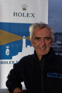 Loick Peyron.  Rolex Fastnet Race 2011.