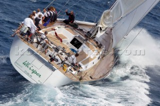 Porto Cervo, 09/06/10  LORO PIANA Super Yacht Regatta  Whisper, Builder: Southern Wind Shipyard