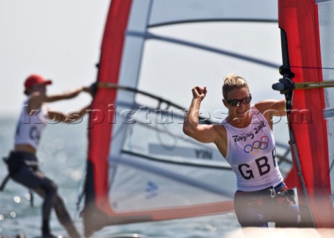 Qingdao  20082008  OLYMPIC GAMES 2008  SILVER MEDAL  Windsurfer Womens  Italy  Alessandra Sensini
