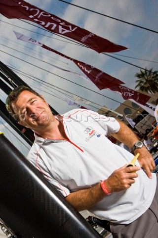 Alicante  14052008  2008 AUDI MedCup Alicante  AUDI TP52 Powered by Q8  Docks  Thierry Peponnet