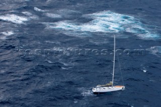 Palermo, 22 10 2007  Rolex Middle Sea Race 2007  Loki lost her rudder in the north of Golfo di Castallammare. All Crew Safely Ashore