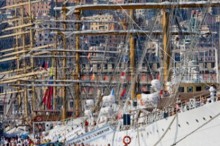 Port of Genoa harbour  The Tall ShipsÕ Races 2007 Mediterranea in Genova